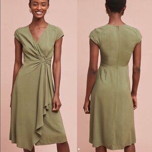 Anthropologie Maeve Rayna Wrap Dress | Size 16